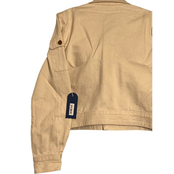 NWT Daily Blue by Adriano Goldschmied Demin Bone IRA Jacket Women's M - Picture 8 of 16